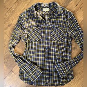 Denim & Supply by Ralph Lauren Plaid Button Up- Retired Label Size Large